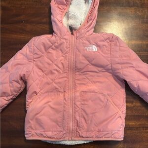 The North Face Pink Quilted Jacket